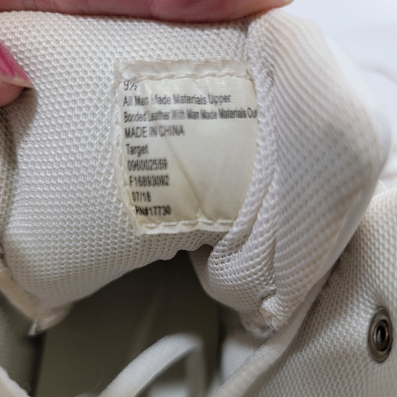 White chunky sneakers Wild Fabel Women's size 9.5 - Picture 7 of 11